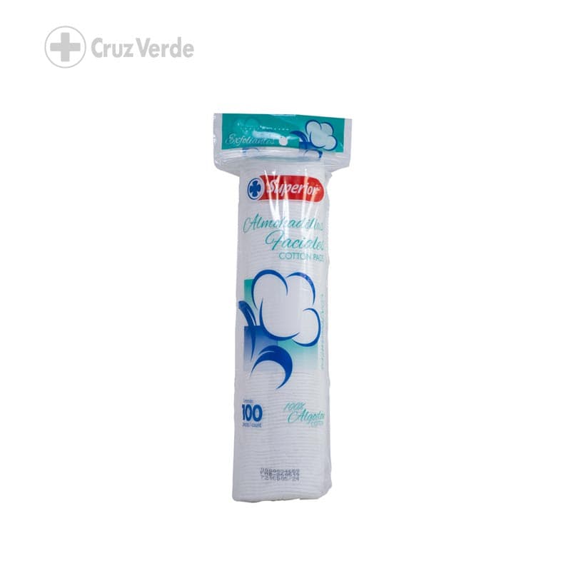 Superior Almohadilla Facial Exfoliante 100 Unidad