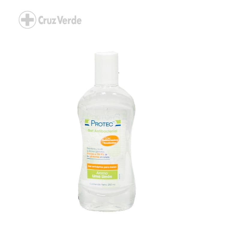 Protec Lima Limon 250ml Gel Antibacterial