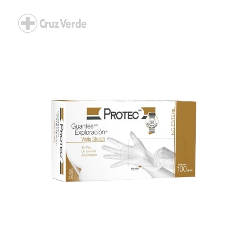 Superior Guantes Protect Exploracion 100 Unidad Talla P
