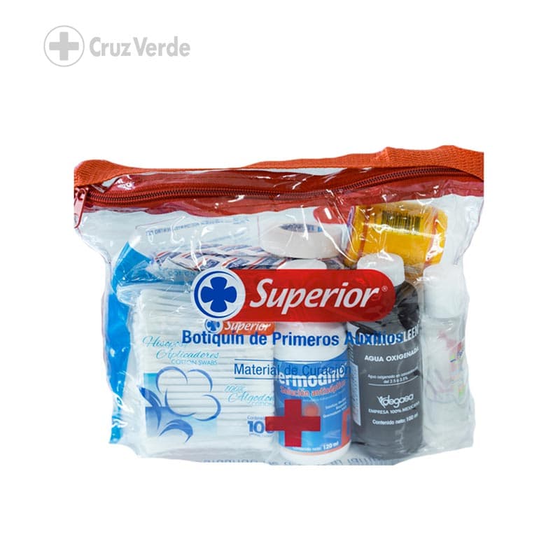 Superior Botiquin Primeros Auxilios 1 Unidad