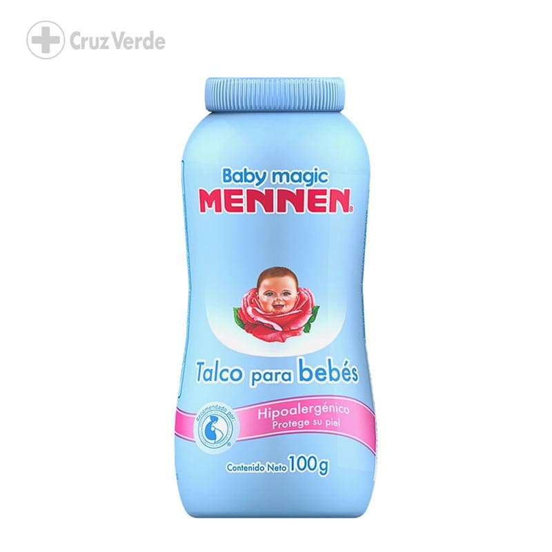 Colgate Baby Magic Hipoalergenico Azul 100g Talco