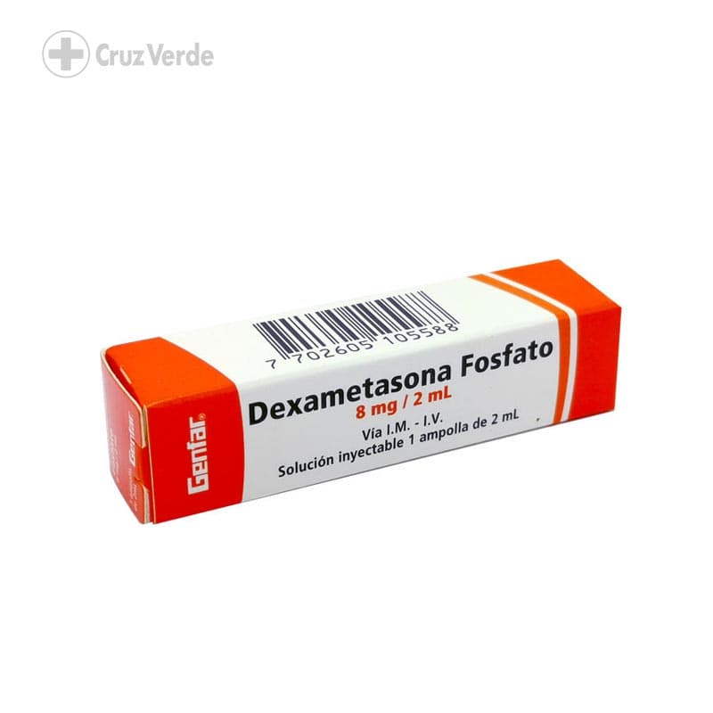 Dexametasona Gf 8mg/2ml 1 Solucion Inyectable Im/iv