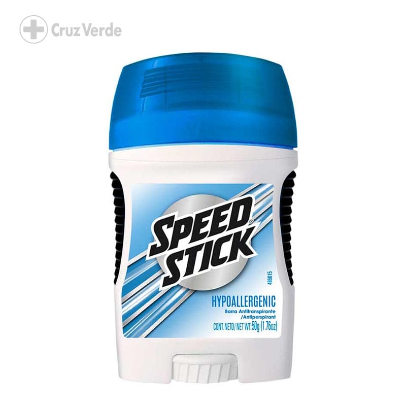 Speed Stick Desodorante Hypoallergenic 50g Barra