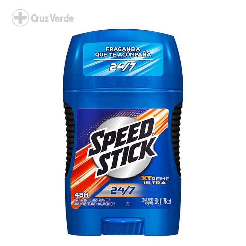 Speed Stick Desodorante Xtreme Ultra 24/7 50g Barra