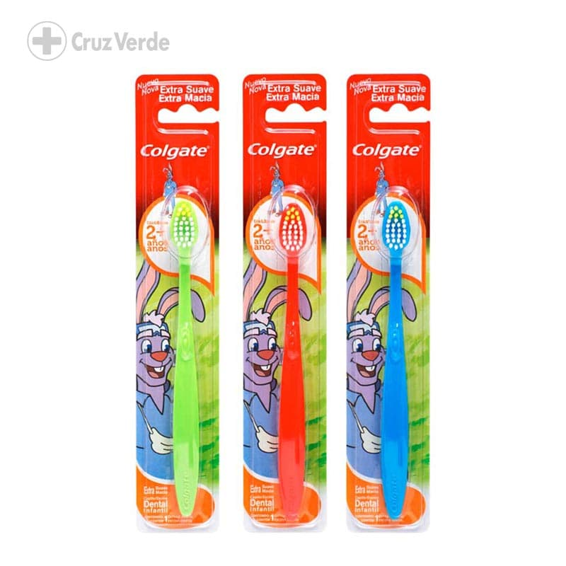 Colgate Cepillo Dental Junior 2+ Años Extra Suave 1 Unidad