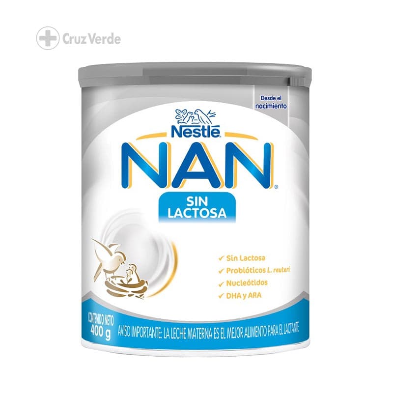 Nan Sin Lactosa 400g Polvo