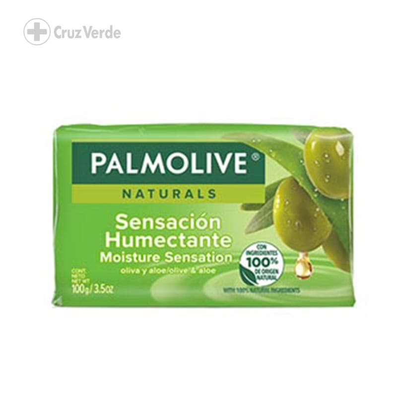 Palmolive Naturals Oliva Y Aloe 100g Jabon Barra