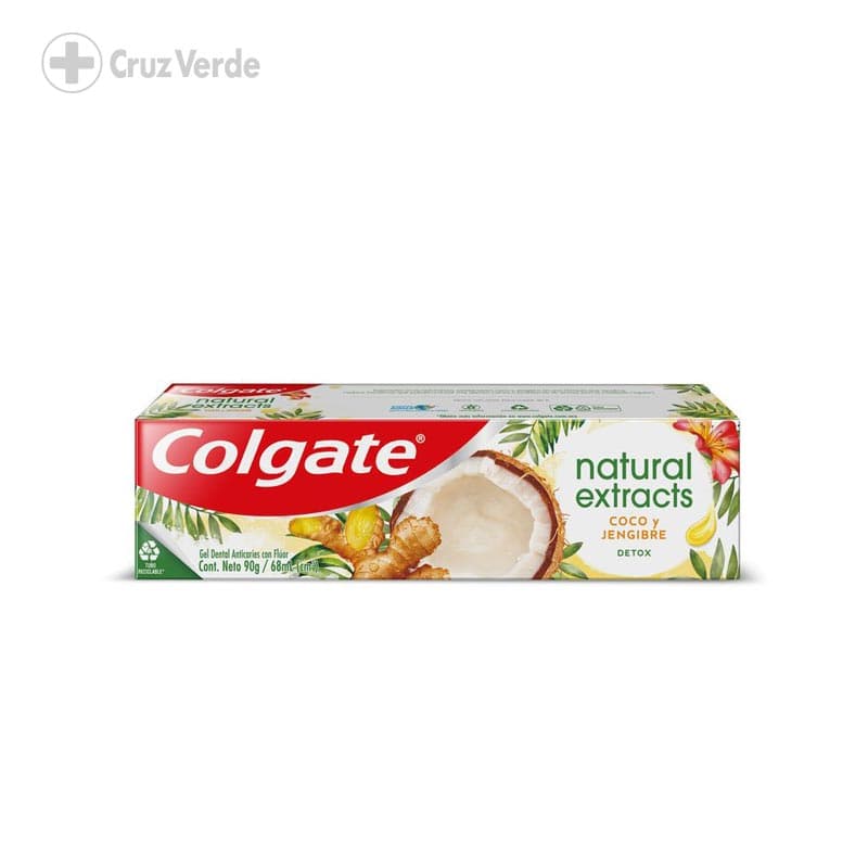 Colgate Natural Extracts Coco Y Jengibre 66ml Pasta Dental