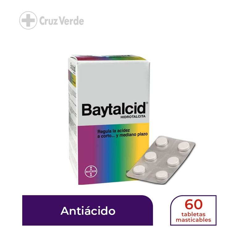 Baytalcid 500mg 60 Tableta Masticable (disp)