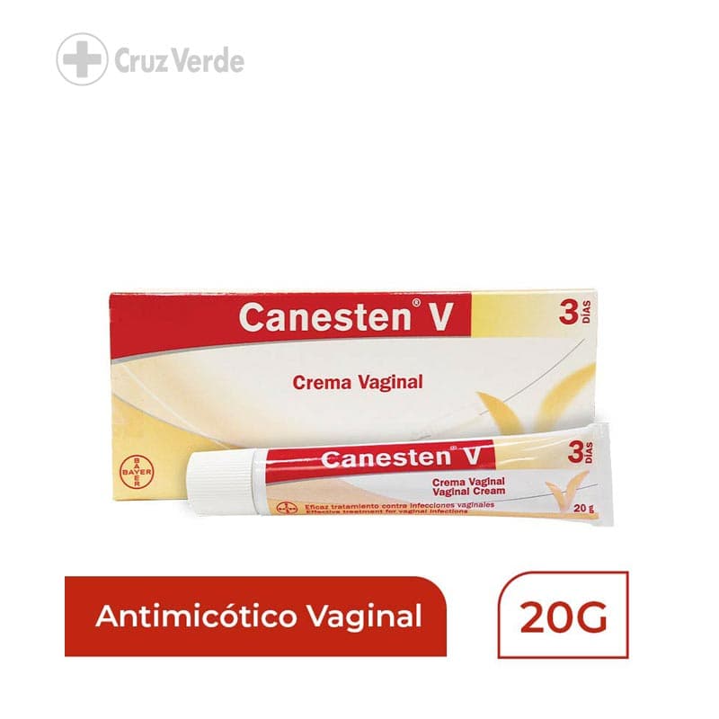 Canesten 2% 20g Crema Vaginal 3 Aplicadores