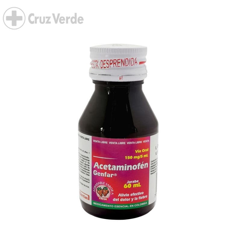 Acetaminofen Gf 150mg/5ml 60ml Jarabe