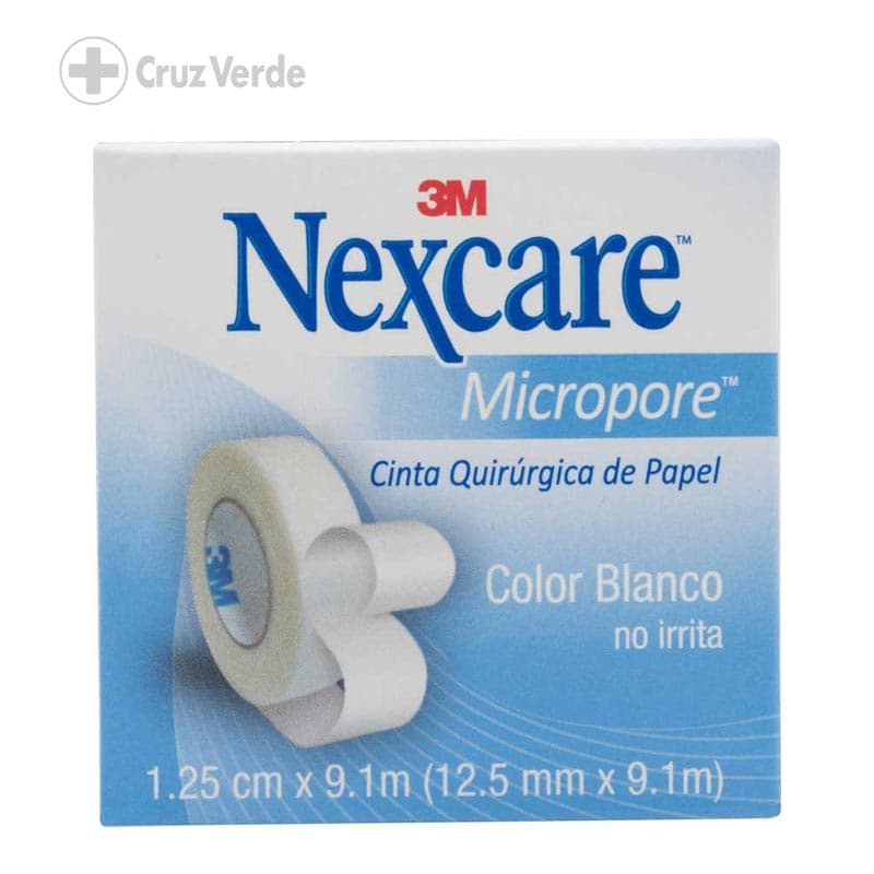 3m Nexcare Micropore Blanco 1 Rollo 1/2"x10yd