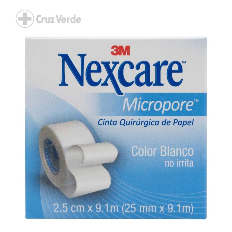 3m Nexcare Micropore Blanco 1 Rollo 1"x10yd