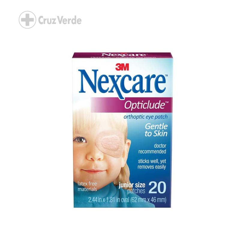 3m Nexcare Opticlude Ocular Niño 20 Parche
