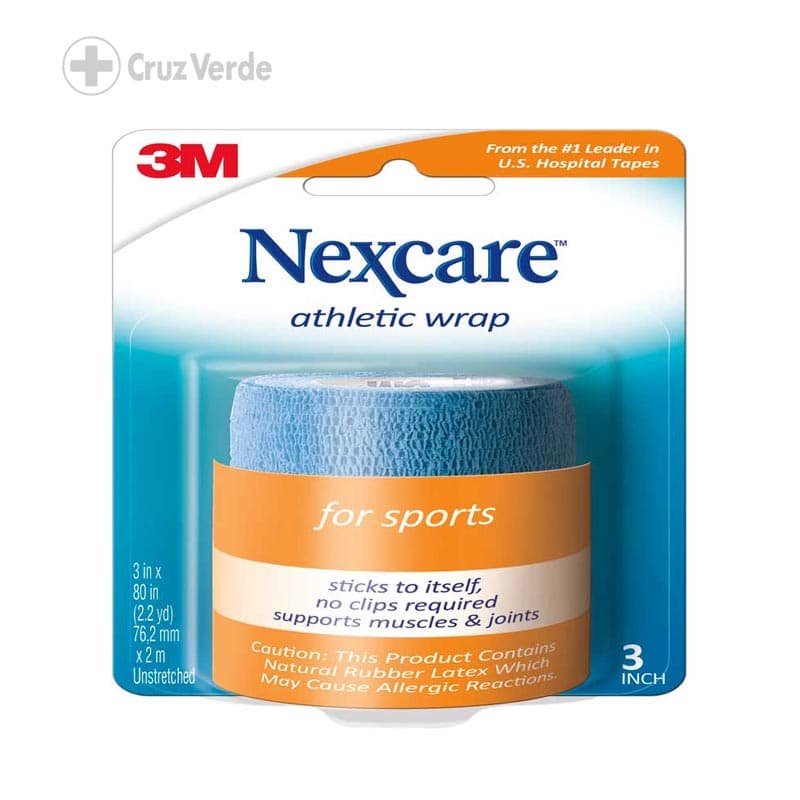 3m Nexcare Coban Venda Autoadherente Azul 1 Rollo