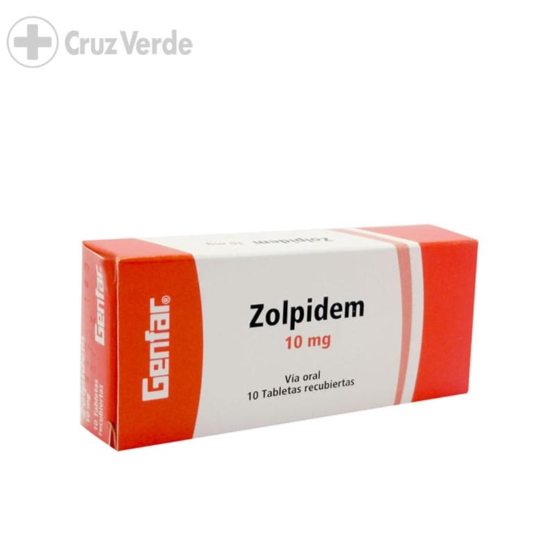 Ctrl Zolpidem Gf 10mg 10 Tableta