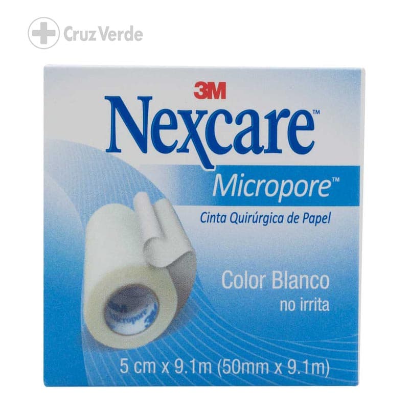 3m Nexcare Micropore Blanco 1 Rollo 2"x10yd