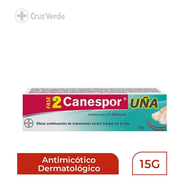Canespor Uña Fase 2 1% 15g Crema
