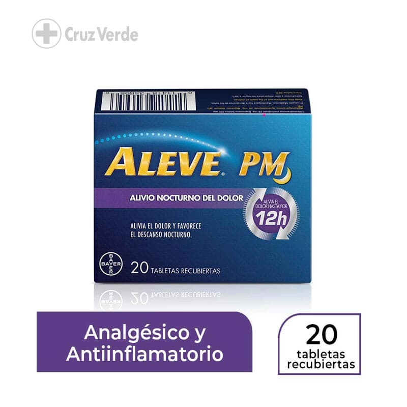 Aleve Pm 220mg/25mg 20 Tableta