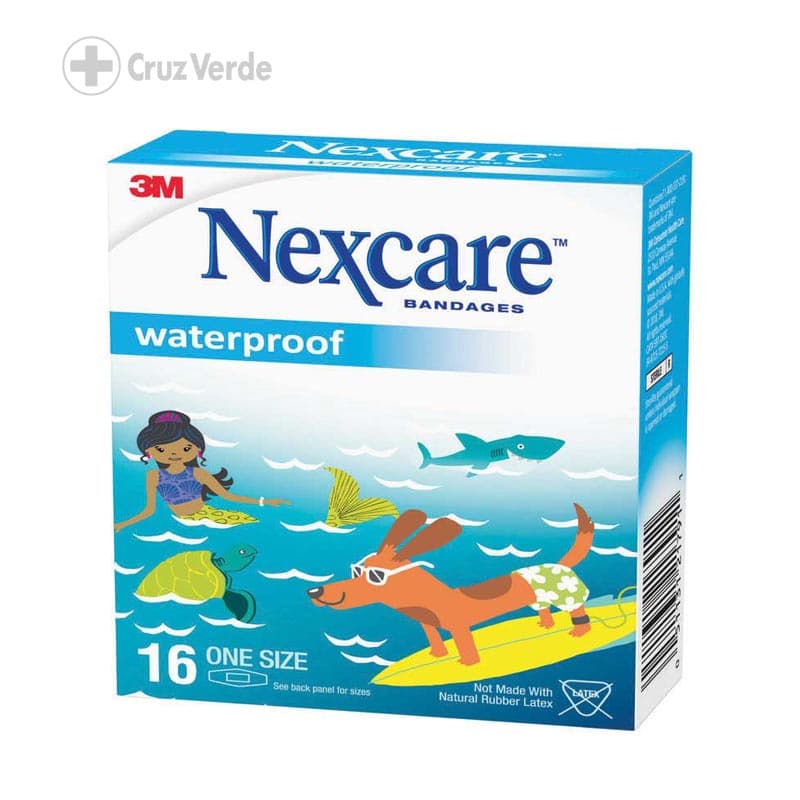 3m Nexcare Curitas Impermeables Oceanic 16 Unidad