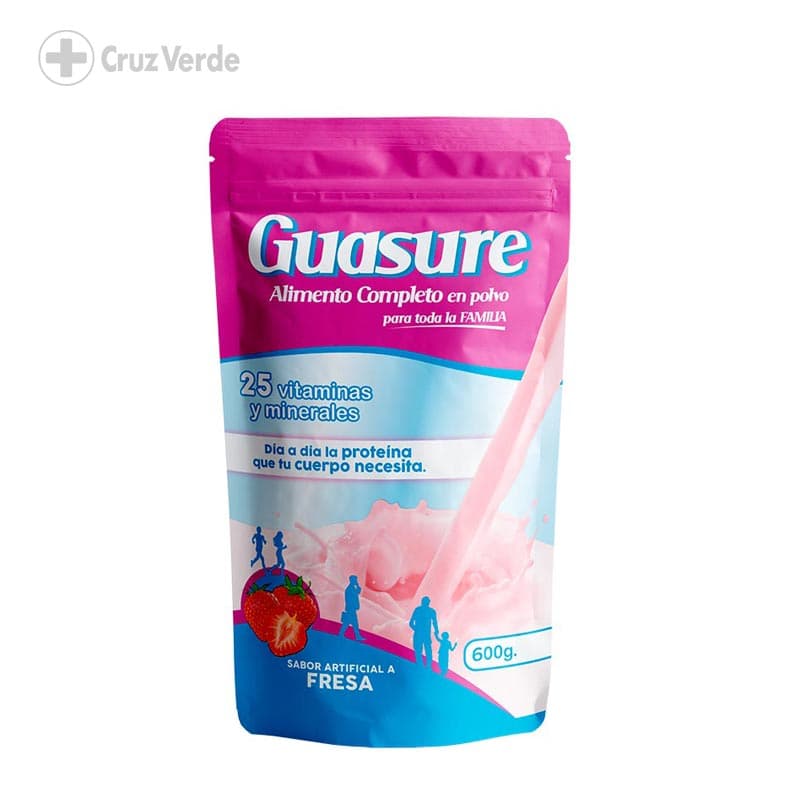 Guasure Fresa 600g Polvo