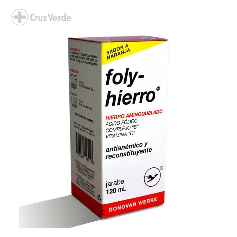 Foly Hierro 120ml Jarabe