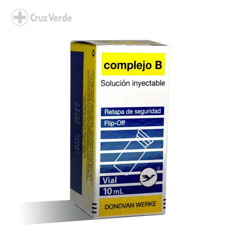 Complejo B Donovan 1 Solucion Inyectable 10ml