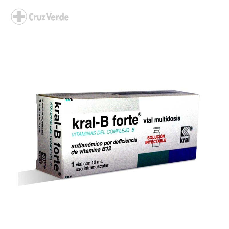 Kral-b Forte 1 Vial Solucion Inyectable 10ml