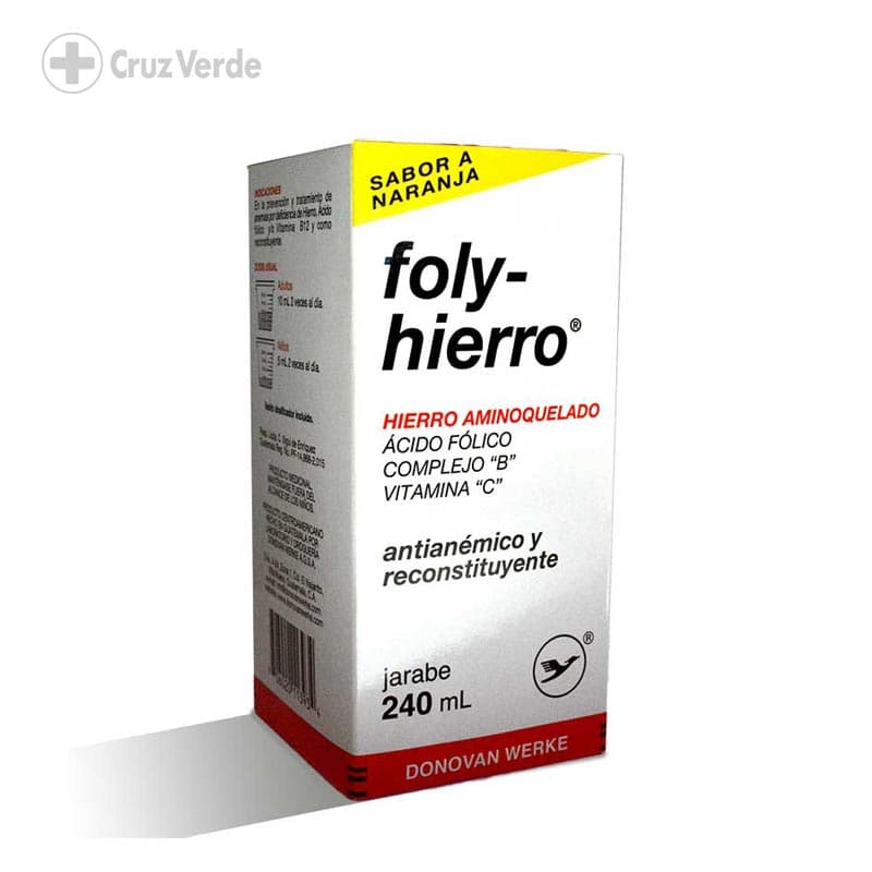 Foly Hierro 240ml Jarabe