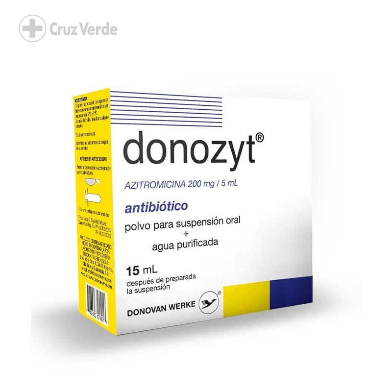 Donozyt 200mg/5ml 15ml Polvo Suspension