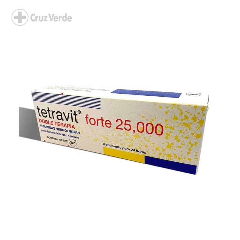 Tetravit Dt 25000 1 Dosis Solucion Inyectable