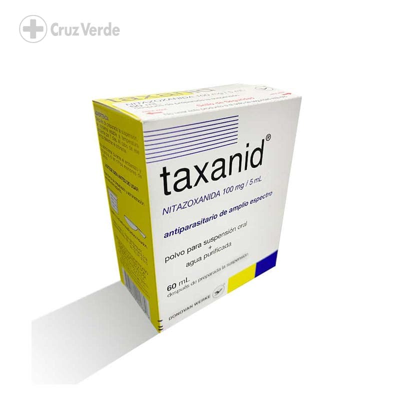 Taxanid 100mg/5ml 60ml Polvo Suspension