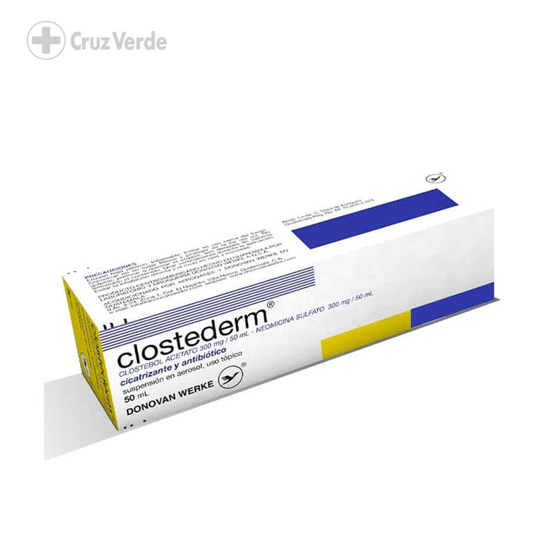 Clostederm 300mg/300mg 50ml Aero