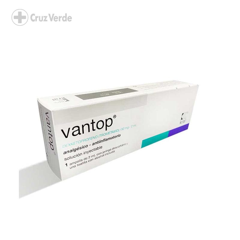 Vantop 50mg/2ml 1 Solucion Inyectable