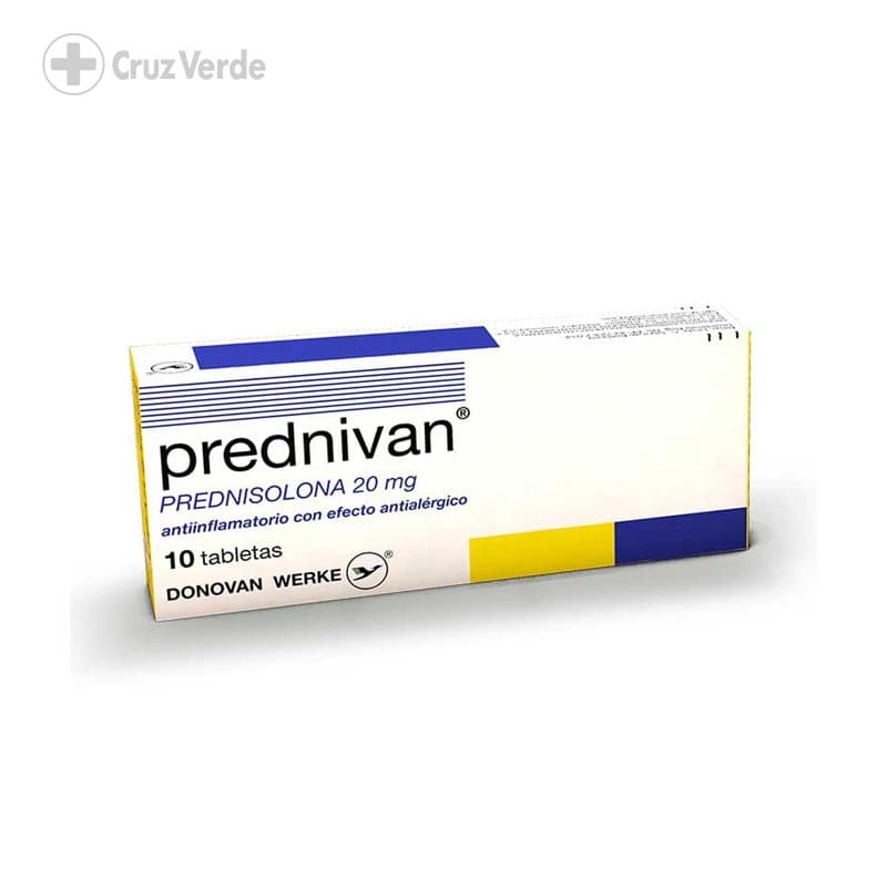 Prednivan 20mg 10 Tableta