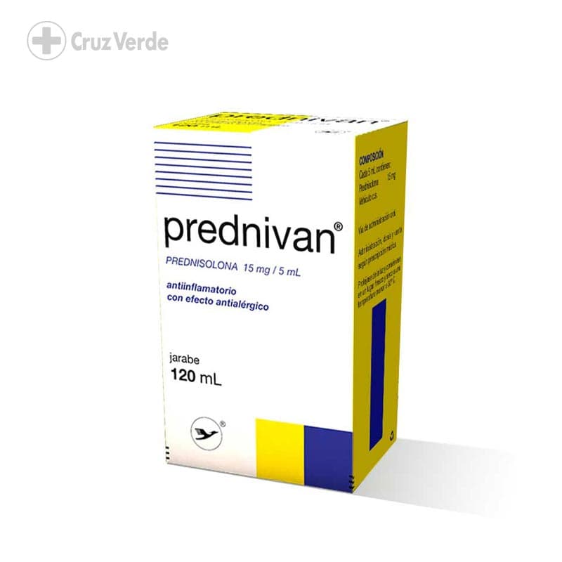 Prednivan 15mg/5ml 120ml Jarabe
