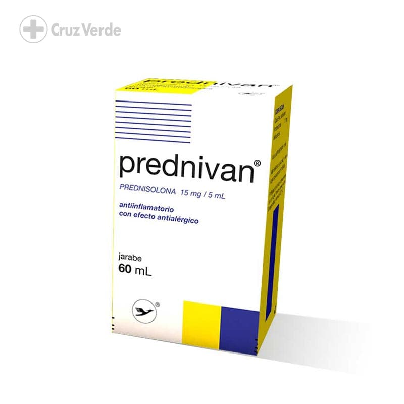 Prednivan 15mg/5ml 60ml Jarabe