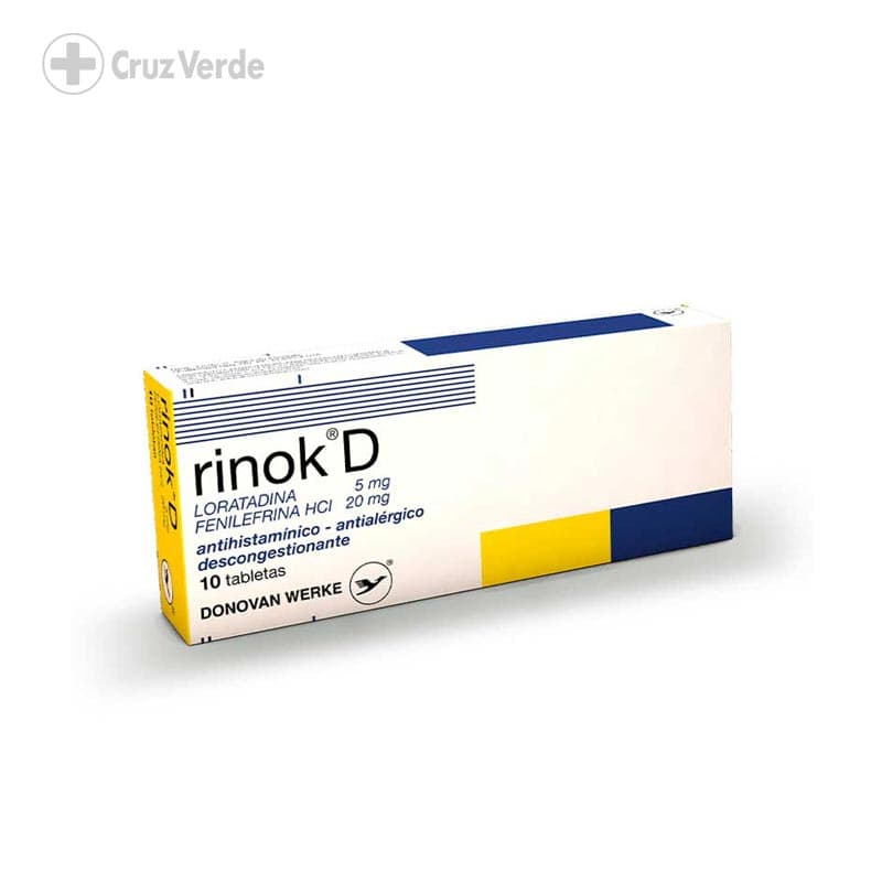 Rinok D 5mg/20mg 10 Tableta