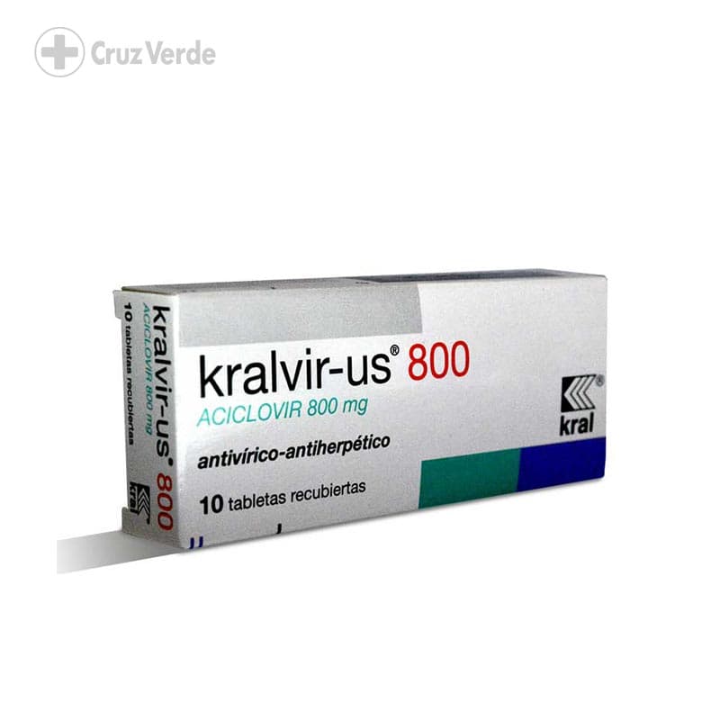 Kralvir-us 800mg 10 Tableta