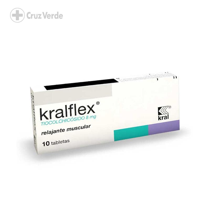 Kralflex 8mg 10 Tableta
