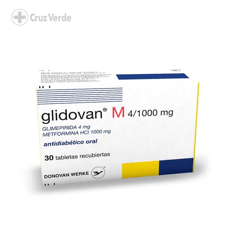 Glidovan M 4mg/1000mg 30 Tableta
