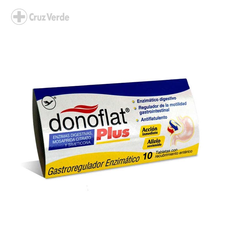 Donoflat Plus 10 Tableta (1blist)