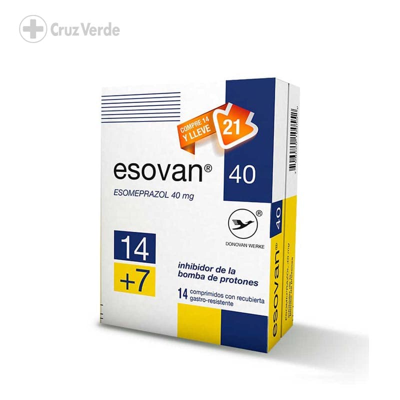 Esovan 40mg 14 Tableta (+7 Tableta)