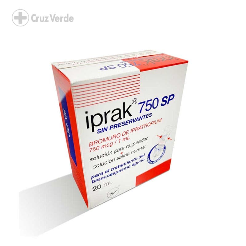 Iprak 750mcg/1ml 20ml Solucion Nebulizar
