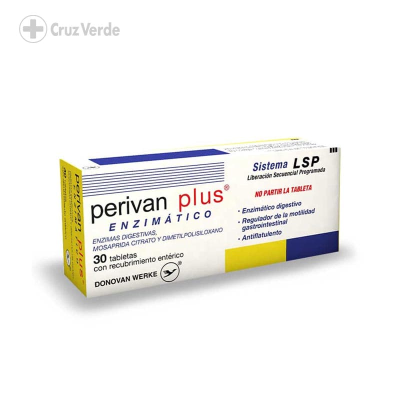 Perivan Plus Enzimatico 30 Tableta