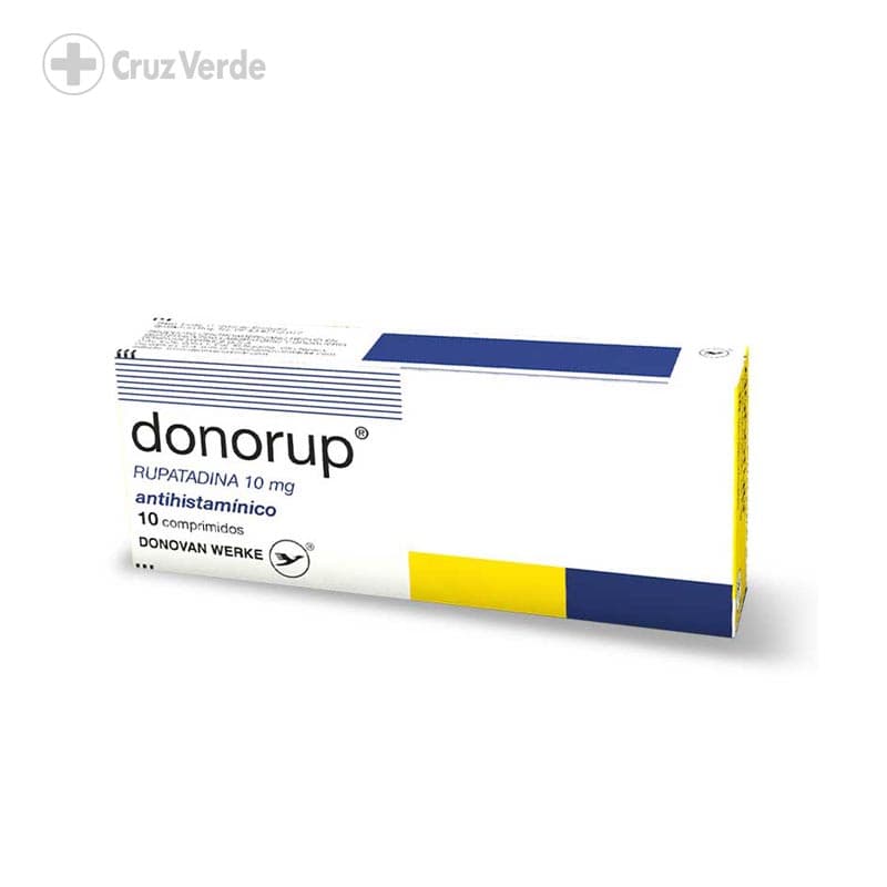 Donorup 10mg 10 Comprimido
