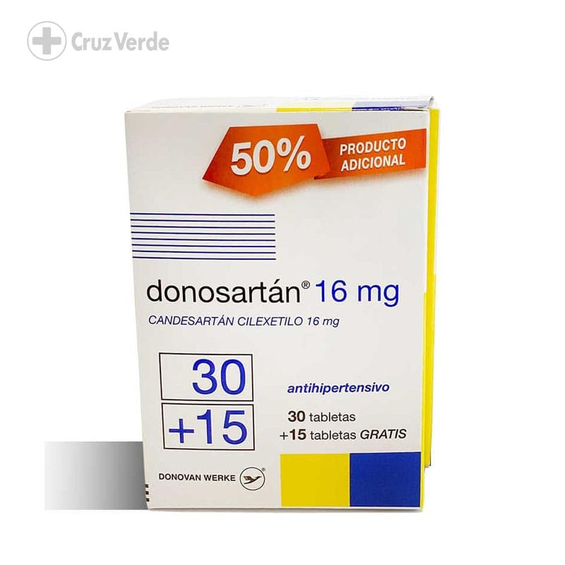 Donosartan 16mg 30 Tableta (+15 Tableta)