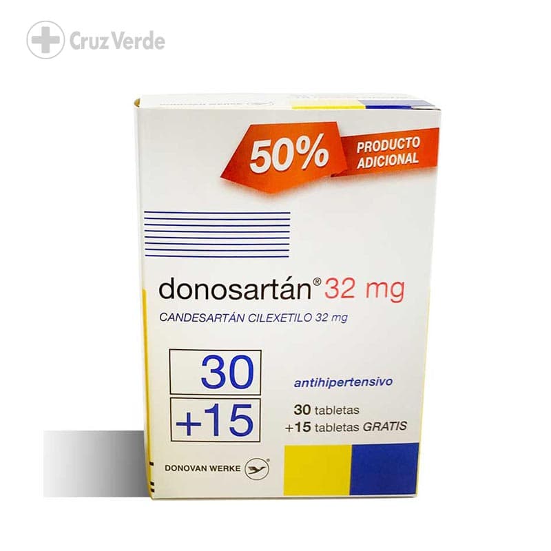 Donosartan 32mg 30 Tableta (+15 Tableta)