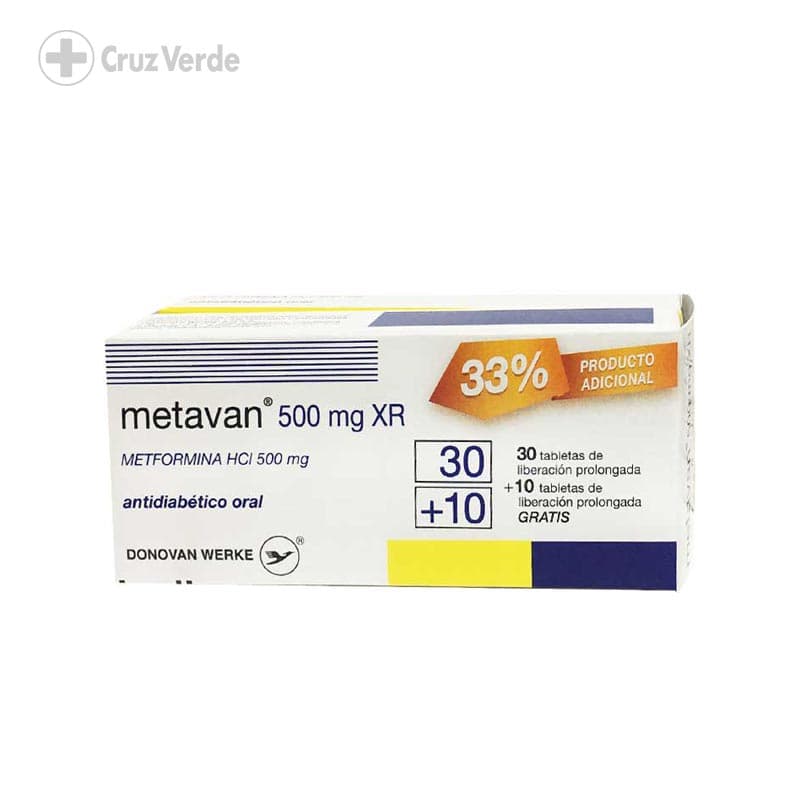 Metavan 500mg 30 Tableta (+10 Tableta)