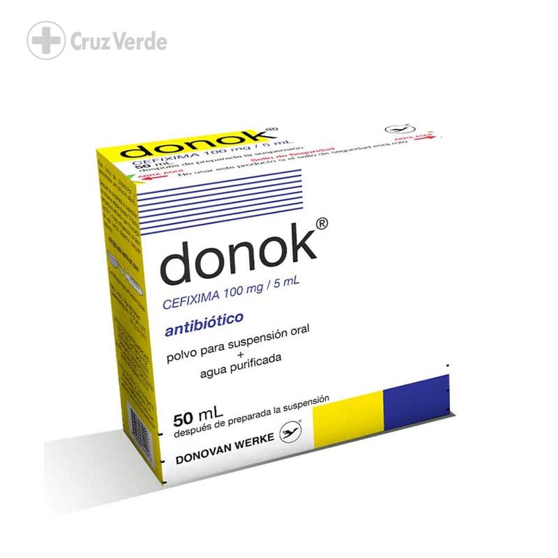 Donok 100mg/5ml 50ml Polvo Suspension